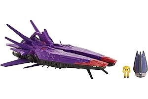 Mattel Disney and Pixar Lightyear Jet: Zurg's Mothership Toy Vehicle with Zyclops Figure