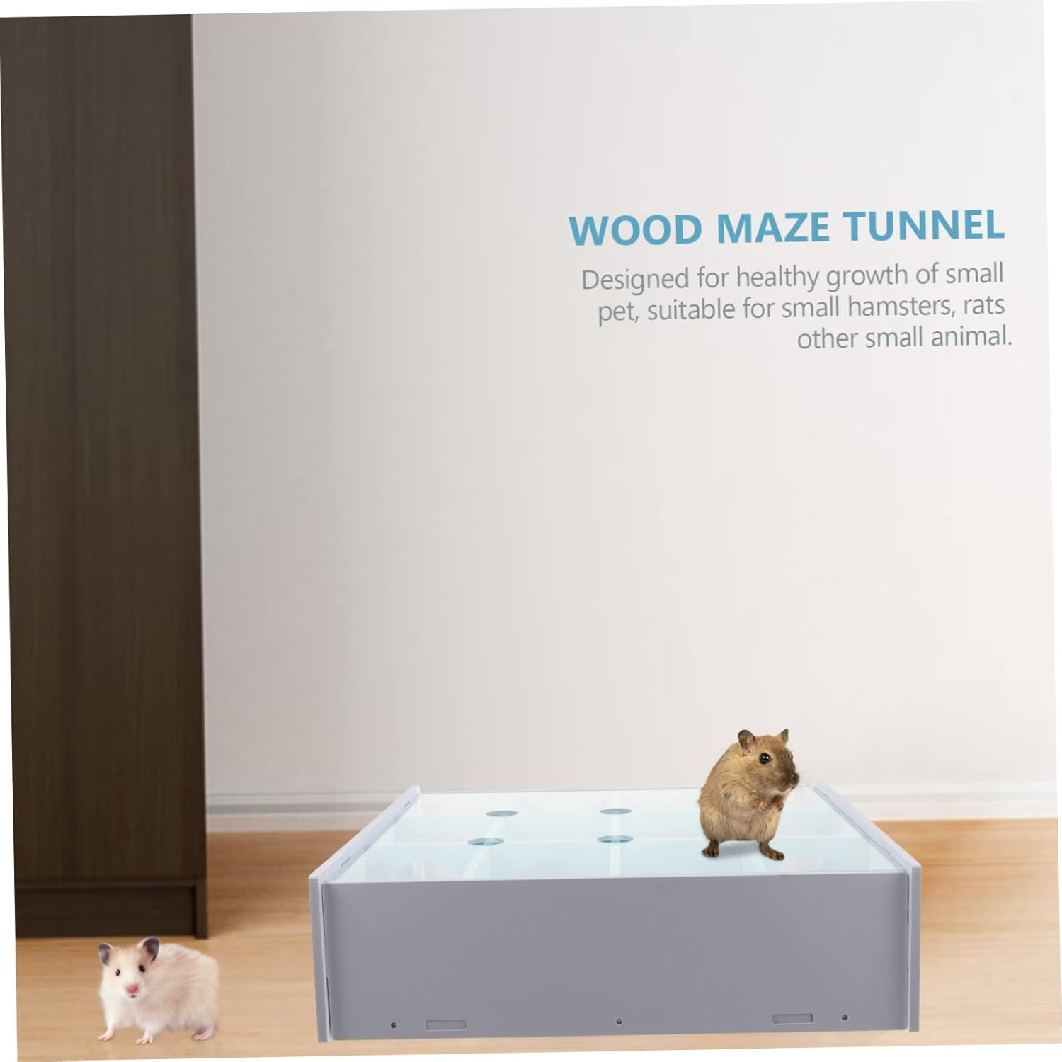Hamster Tunnel Toy for Animals Gerbil Labyrinth Hideout Engaging Pet Play Structure for Active Fun and Healthy Exploration
