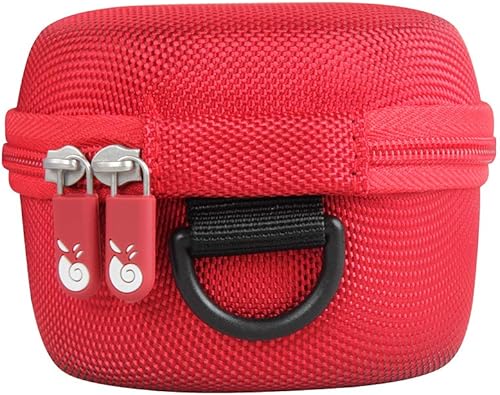 Miniatura 5 de Hermitshell Funda de viaje para Sony XB01 Bluetooth Altavoz portátil compacto (rojo)