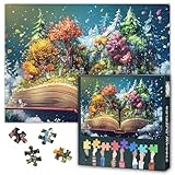 Cadeau de puzzle: puzzle peut vous détendre et votre famille et profiter du processus de puzzle, fermer la belle relation entre la famille. C'est un bon choix pour les anniversaires, les vacances ou comme activité familiale amusante.