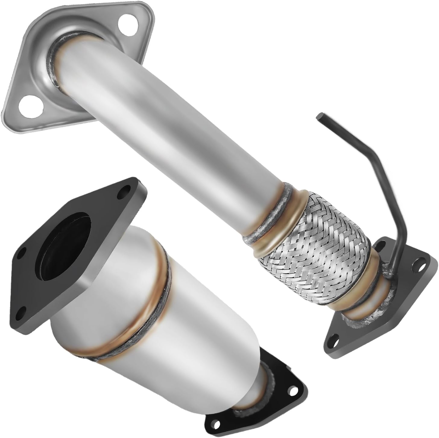 Catalytic Converter Compatible with Honda Accord 2008-2012, Acura TSX 2009 2010 2011 2012 2013 2.4L l4 Catalytic Convertor Direct-fit 16436 (EPA Compliant)