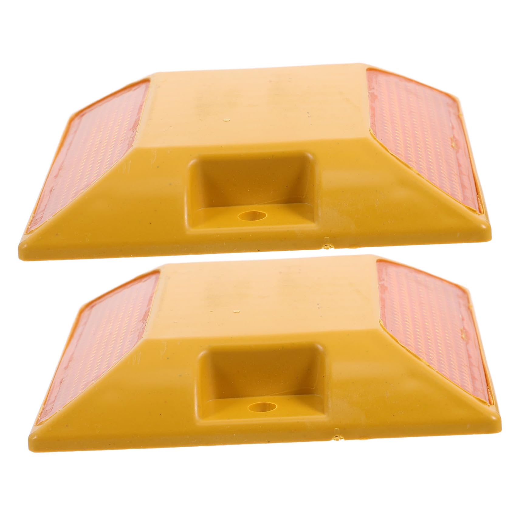 10 Pezzi Segnaletica Stradale In Plastica Riflettente Riflettori Per D'Ingresso Riflettori Stradali Riflettore Di Emergenza Stradale Indicatori Stradali Borchie Stradali