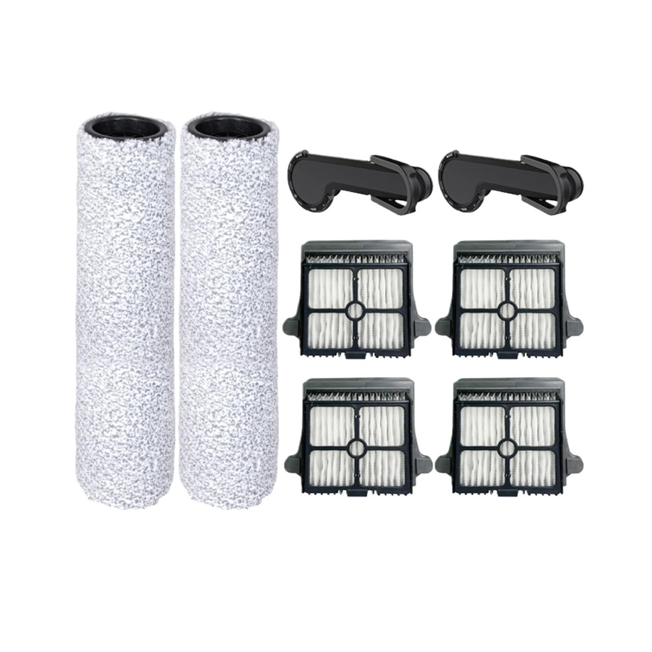 Repuestos For Filtros De Cepillo De Rodillo De Vacío | Compatible for Tineco, Floor One S7 Flashdry Húmedo Seco(3rollers)