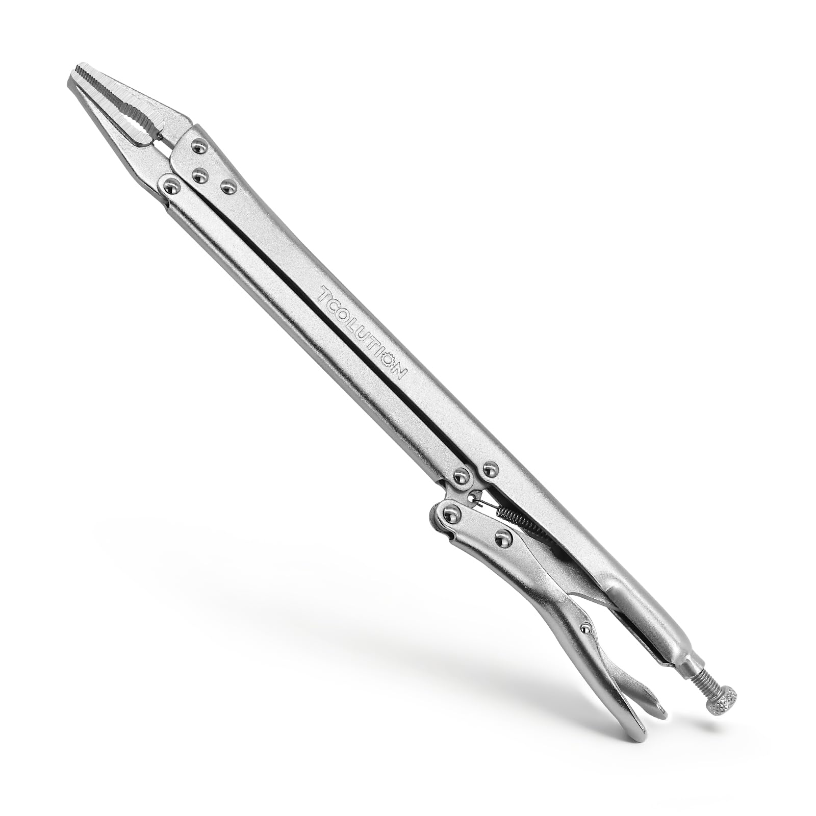 TOOLUTION 15" Long Reach Locking Pliers Needle Nose Vice Grips