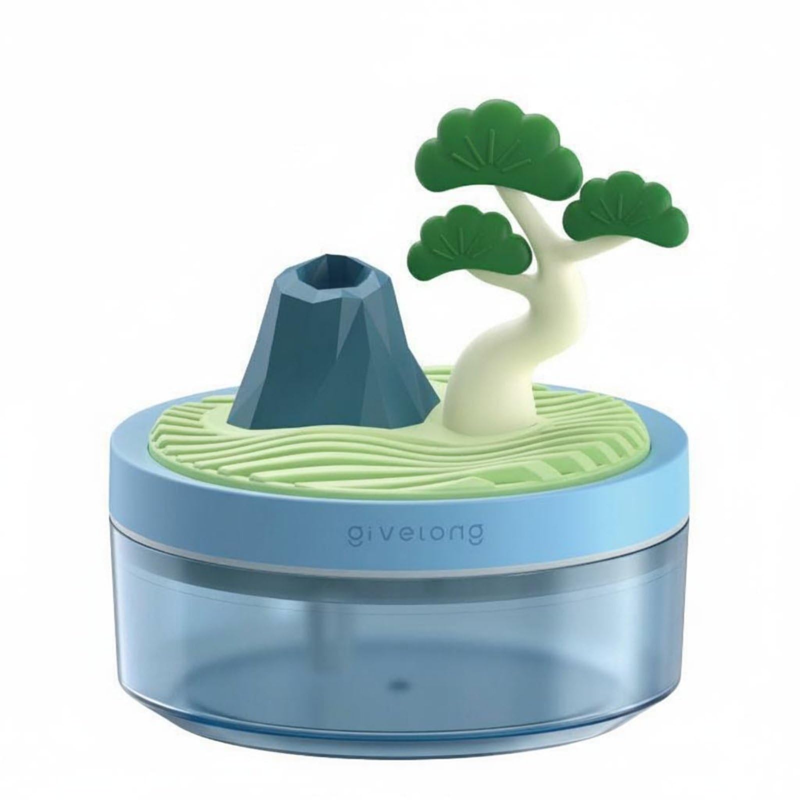 Quiet Mini Desktop Humidifier Intermittent Spray Desktop Humidifier Type-C Auto Shut-Shut Down for Office, Bedroom, Dormitory, Gl602 Pine | Home & Garden | Home Improvement-image-24