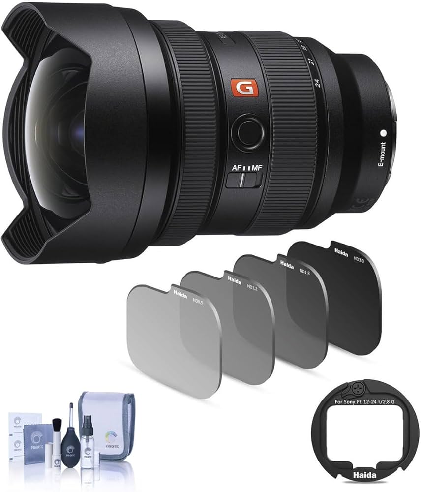 Amazon.com : Sony FE 12-24mm f/2.8 GM Lens for Sony E, Bundle with