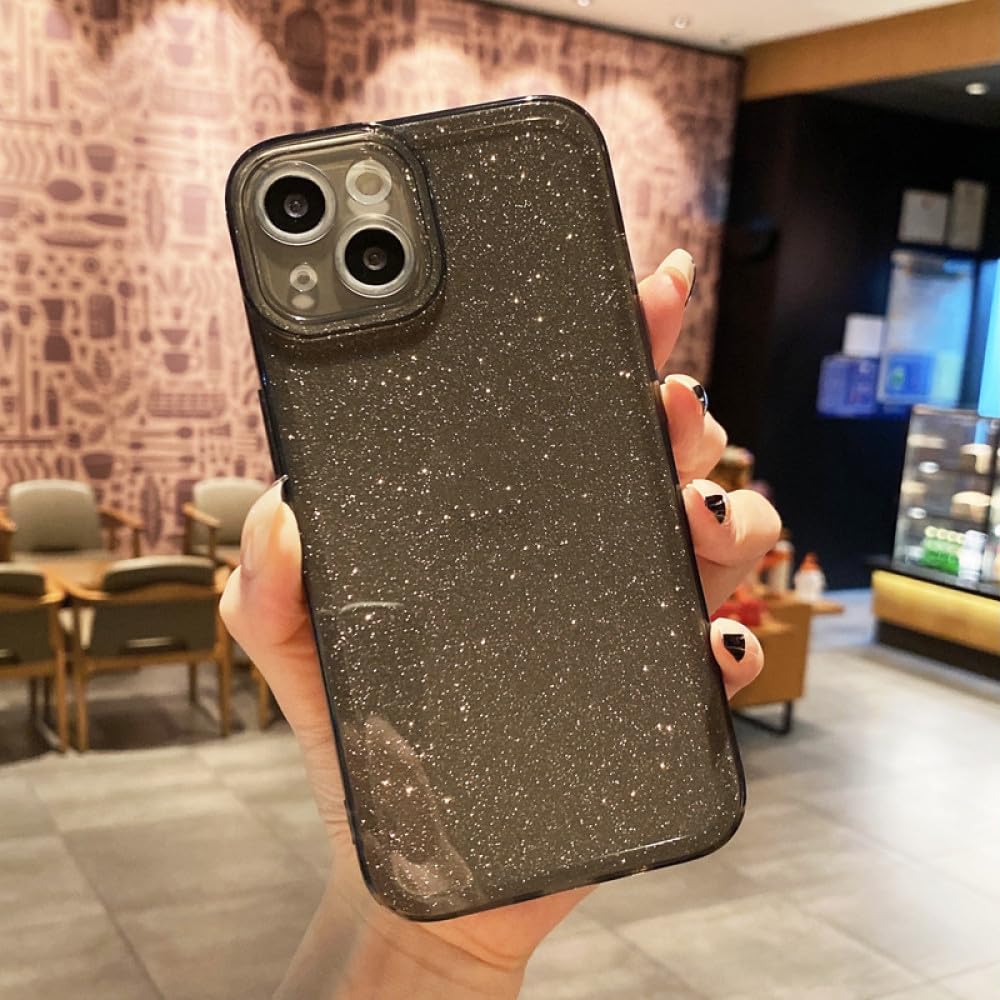 Coque iPhone 12 Pro de luxe scintillante avec finition souple haut de gamme
