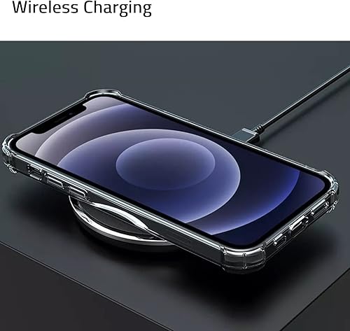 Miniatura 6 de Horse Lovers - Funda para iPhone 12iPhone 12 Pro, funda de animales de caballo negro genial, funda de TPU con compatibilidad de carga inalámbrica