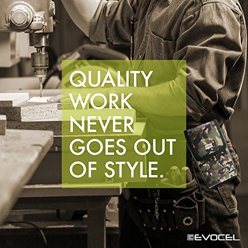 Evocel Urban Pouch Camouflage Tactical Carrier With Belt Loop & Holster (5.39 In X 2.79 In X 0.35 In) Compatible With Galaxy J3 Prime, Galaxy On5, Lg Aristo, Iphone 6/7/8, Moto E4, & More, Medium #TOP5