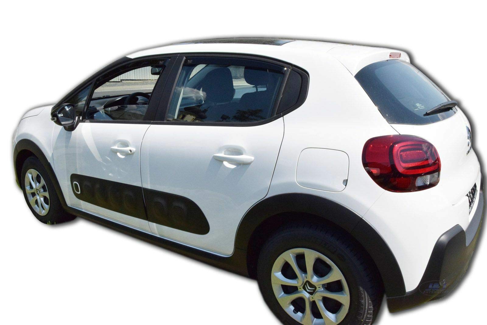 Deflettori Aria Heko Per Citroën C5 Aircross Dal 2017 – Set 4 Pezzi Fumé Oscurati, Antivento E Antipioggia