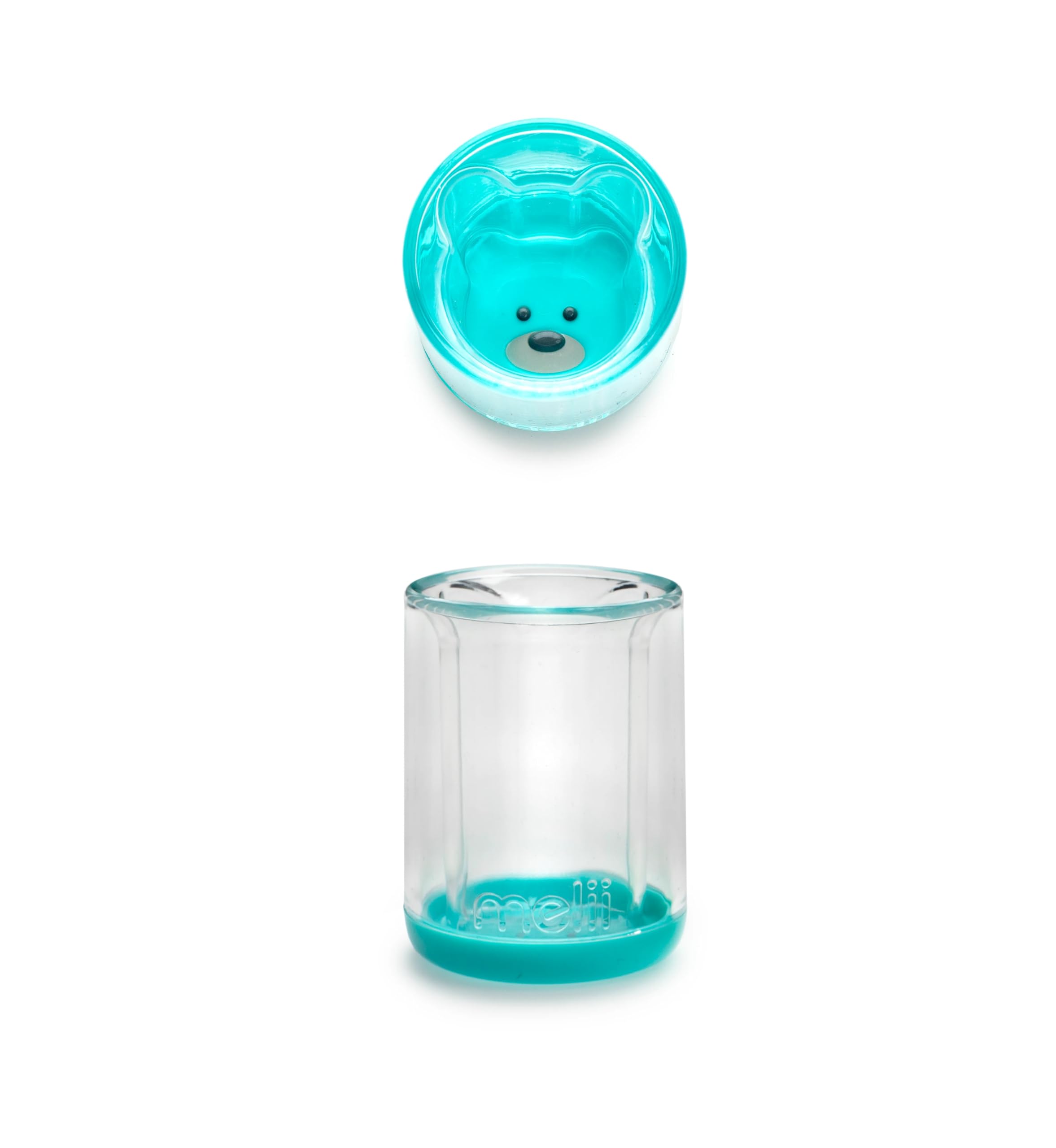 melii Double Walled Bear Cup 145ml Blue-image-24