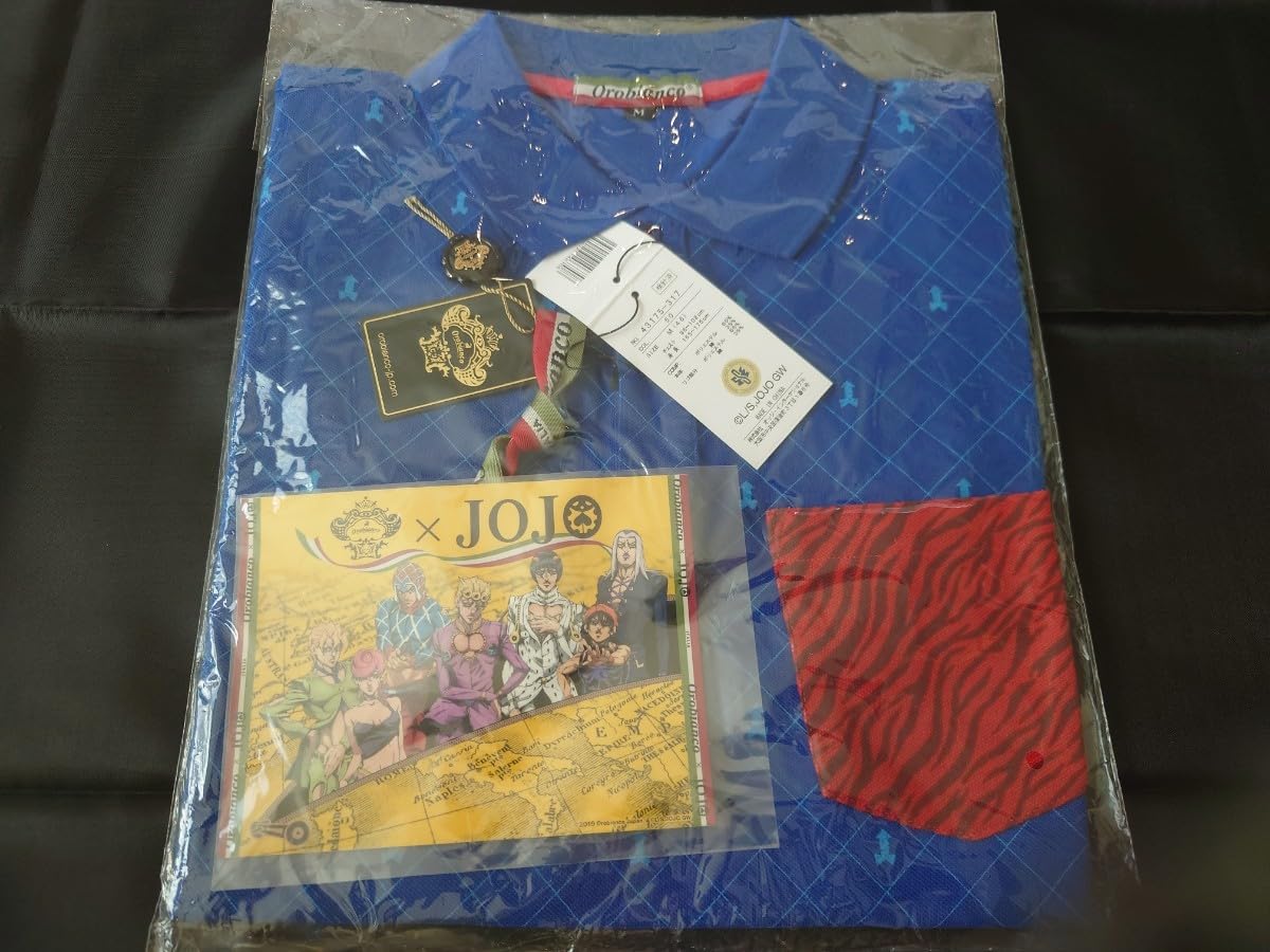 ジョジョ オロビアンコ コラボ ポロシャツ ナランチャ Mサイズ Amazon.co.jp: ジョジョ オロビアンコ Mサイズ 限定 Guido Mista