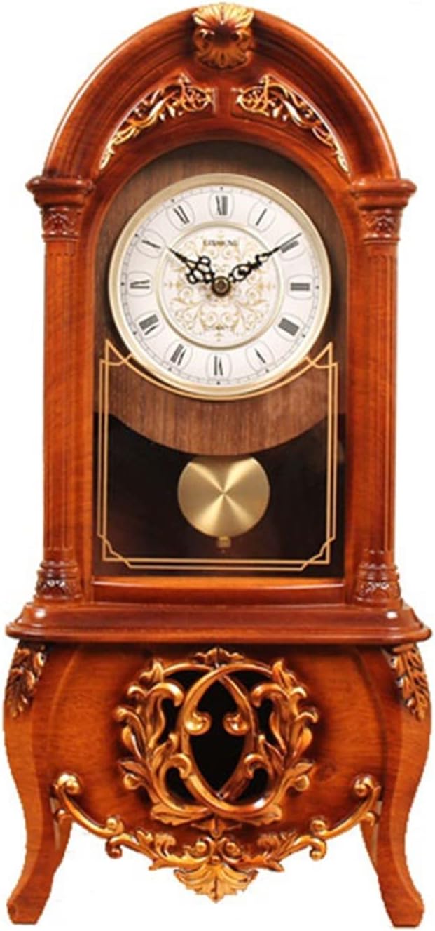 装飾 ヴィンテージ 彫刻 時計 アンティーク 時計 オーナメント インテリア 装飾 高銅 振り子 リビングルーム用