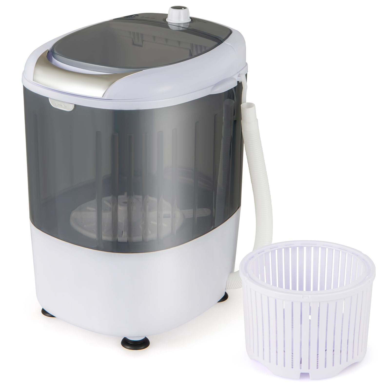 MEDIMALL GX24977 PE Mini lavadora y centrifugadora combinadas, 2,2 kg, semiautomática, compacta, para apartamentos, dormitorios, casas rodantes, lavadora portátil, capacidad de 2,2 kg