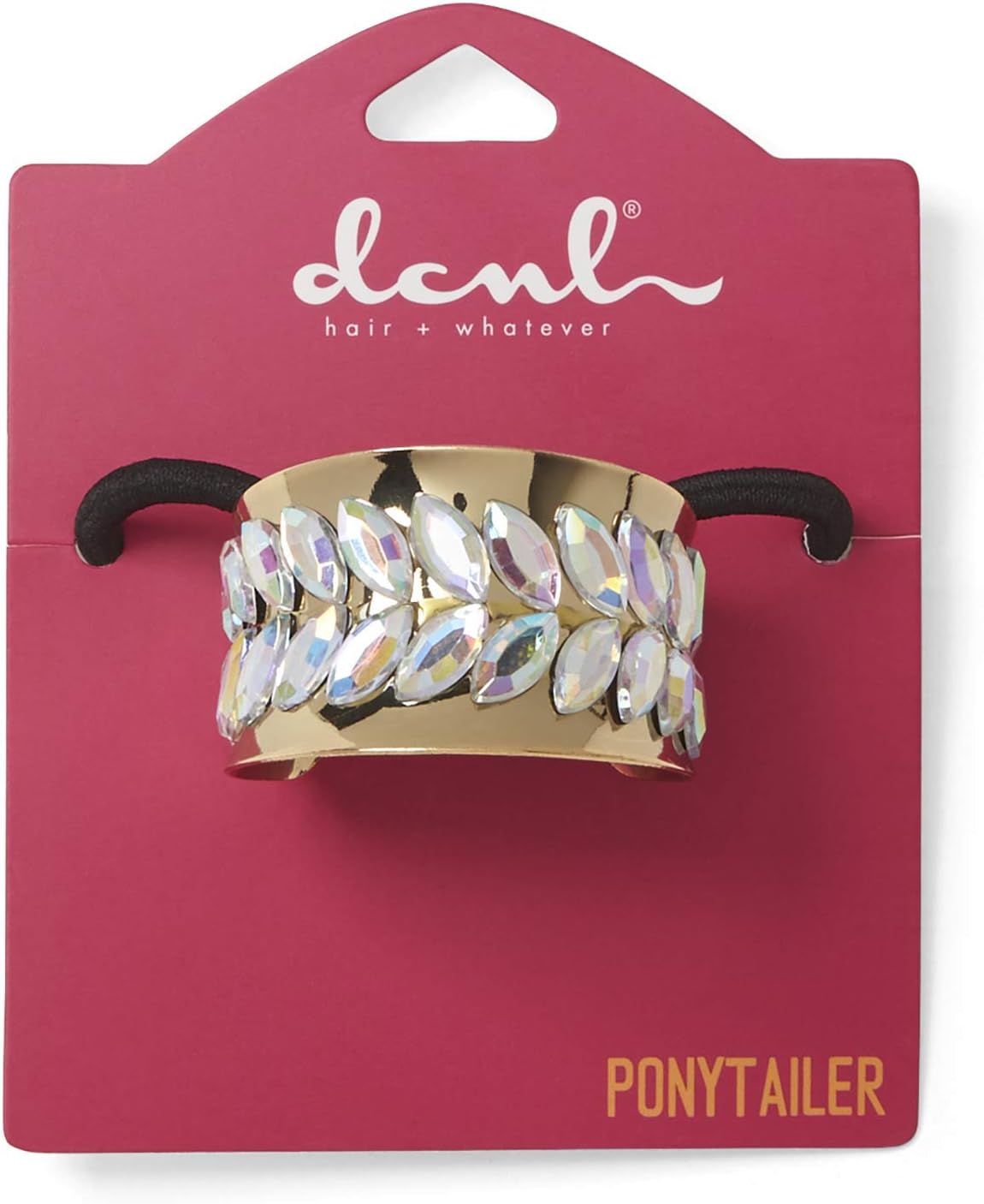 DCNL Gold Pony Cuff with Stones