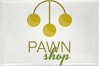 CafePress Pawn Shop Magnets Rectangle Magnet, 3"x2" Refrigerator Magnet