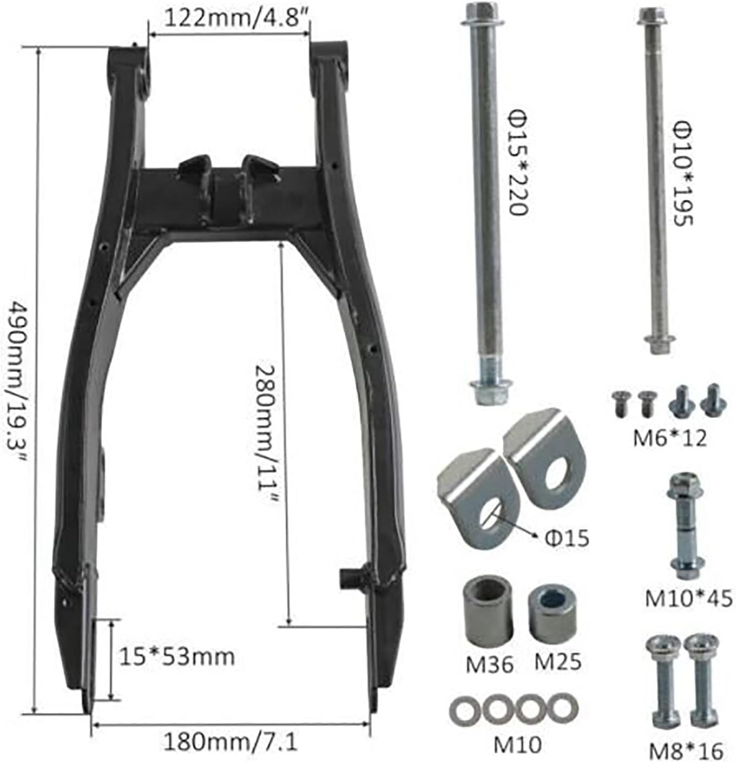 Motorcycle Swing Arm Trail Dirt Bike Swingarm Rear Frame Rear Fork Suspension Motorcycle Rocker Arm