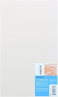 Speedball 4347 Speedy-Cut Block Printing Carving Block - Soft Rubber-Like Material Easy to Carve – 6.75 x 11 Inches