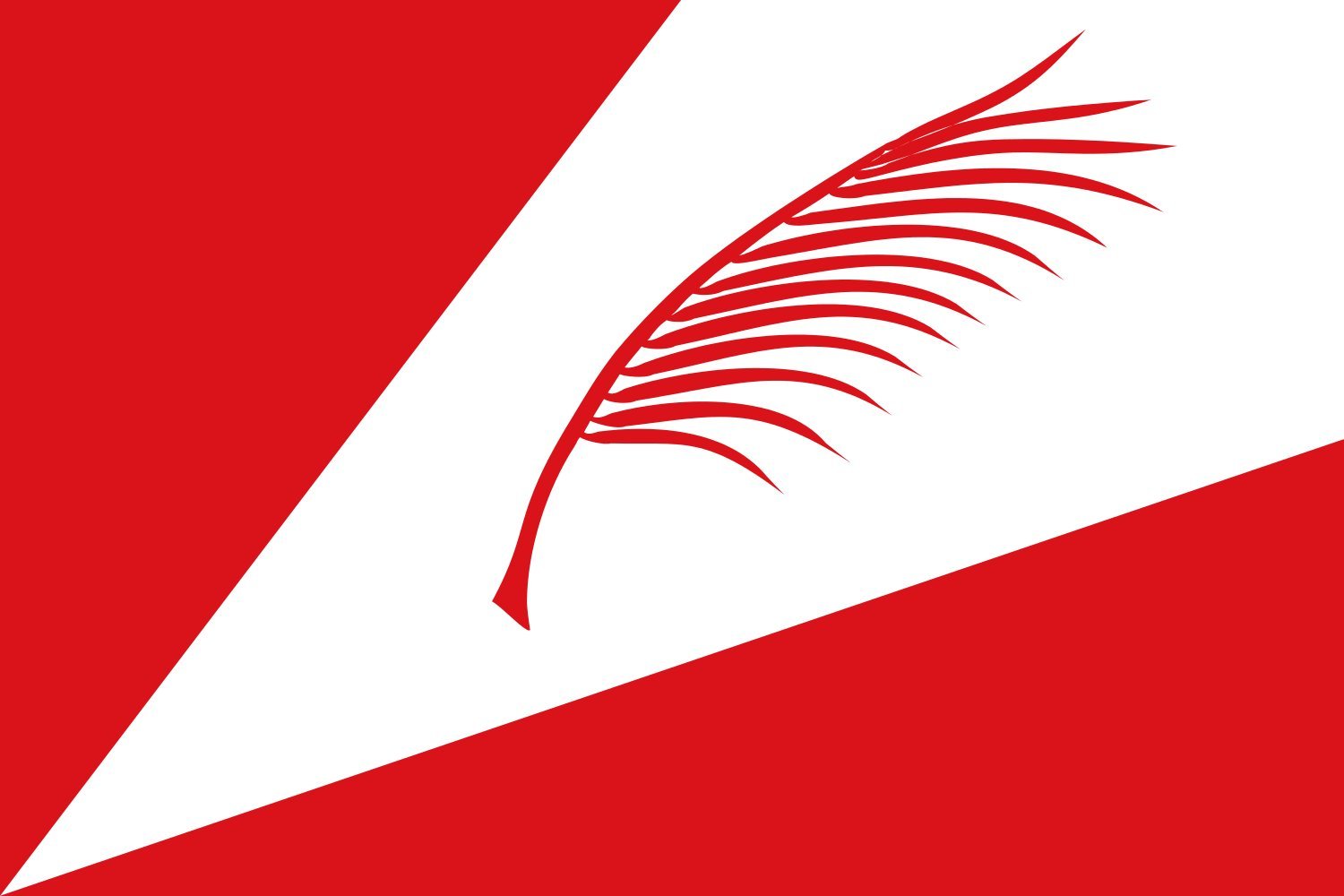 Drapeau Manganeses de la Polvorosa rectangulaire grand format pour mât