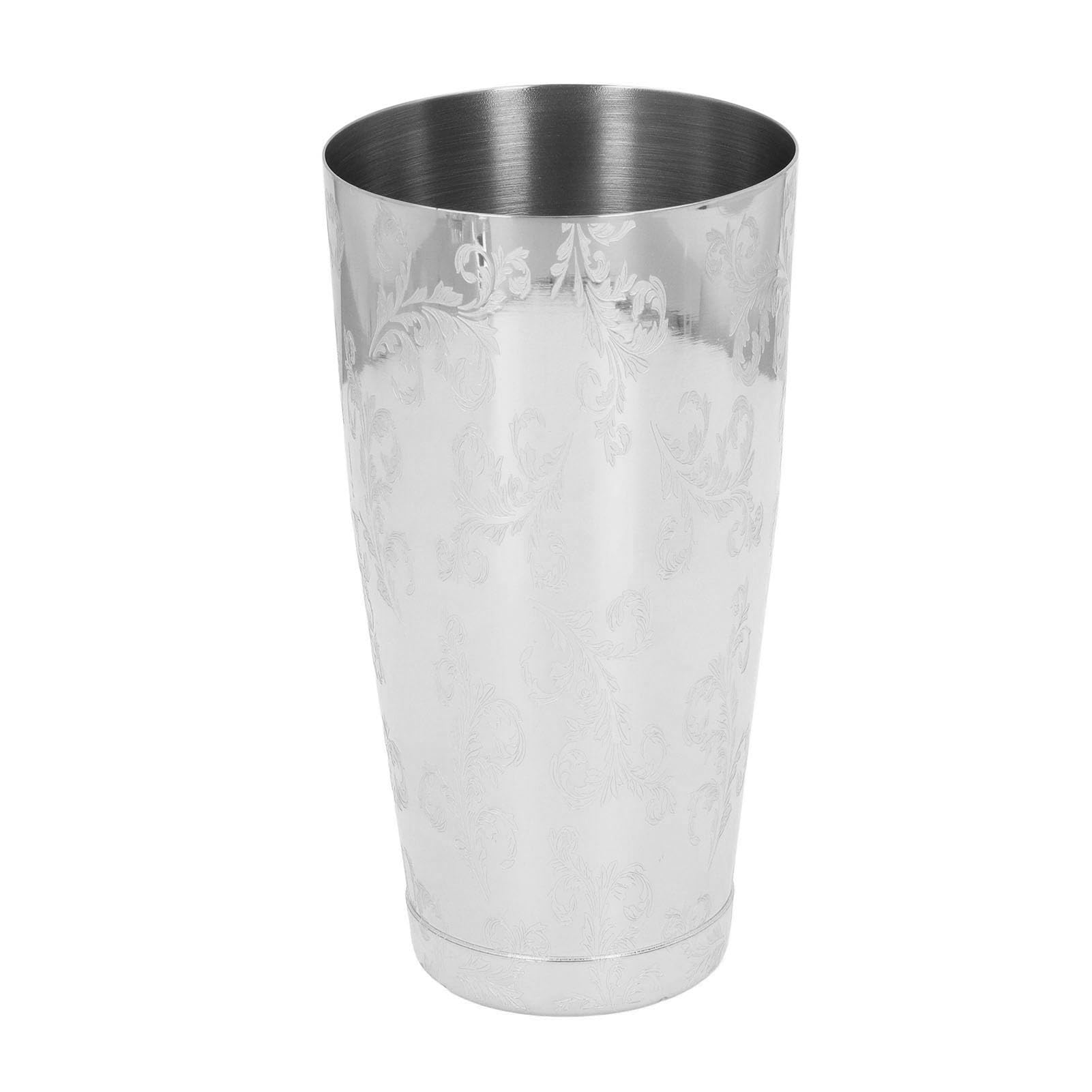 FLEXMAN Juego de Coctelera, Mezclador de Bebidas Multifuncional Profesional de Acero Inoxidable de Capacidad Media, Coctelera de Martini, Juego de Colador de Cóctel con Estampado (UNA)