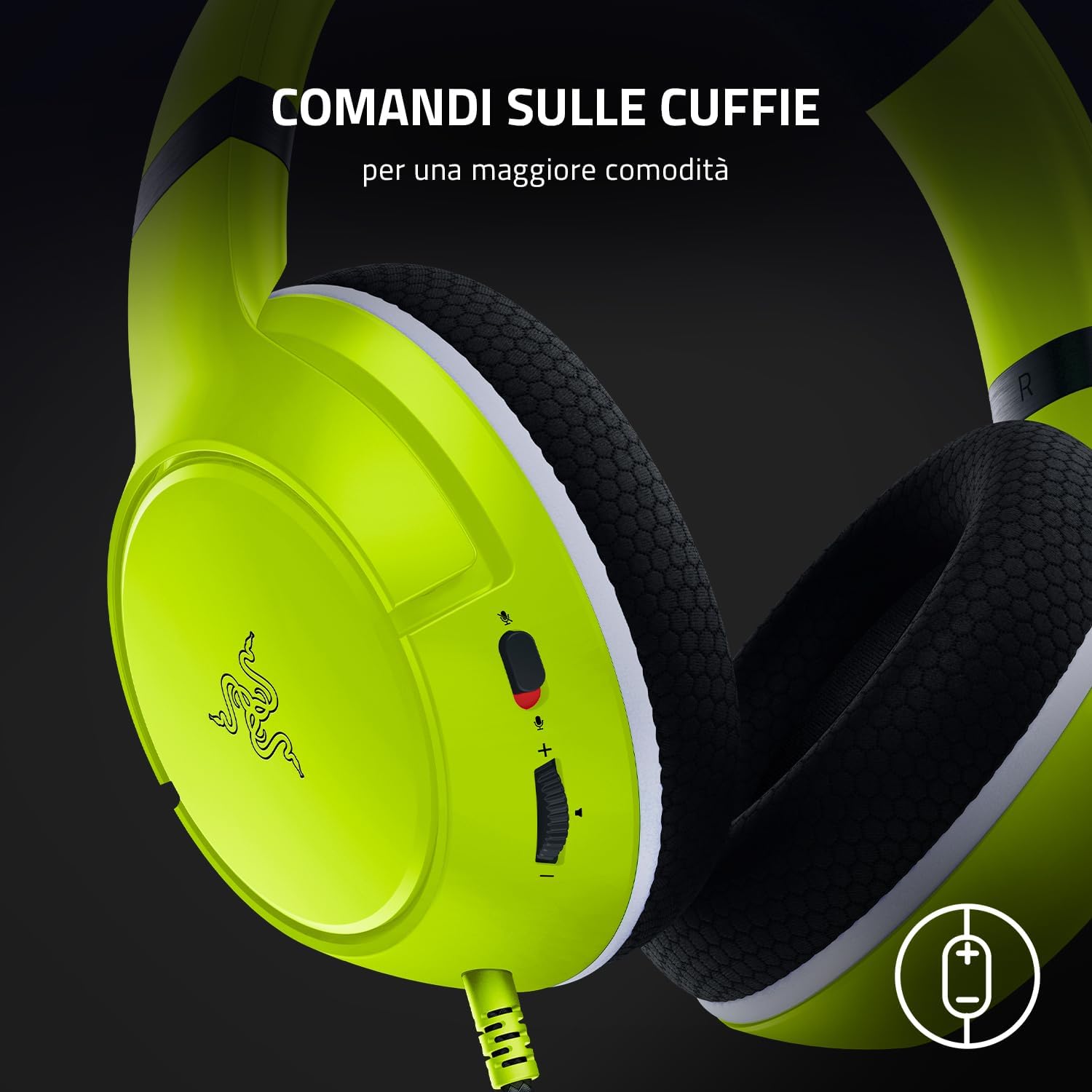 Razer Kaira X - Cuffie da Gioco Cablate Per Xbox Series X - Cuffia gaming - Immagine 5