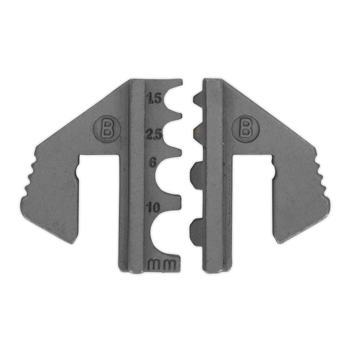 Sealey Ak3858/B Non-Insulated Terminal Crimping Jaws