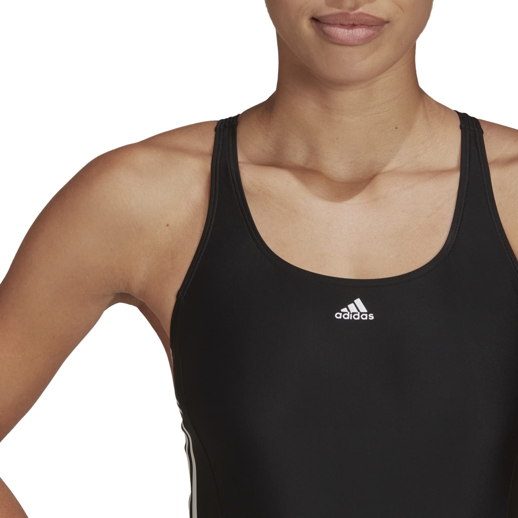 adidas Mid 3-Stripes Swimsuit Guardia