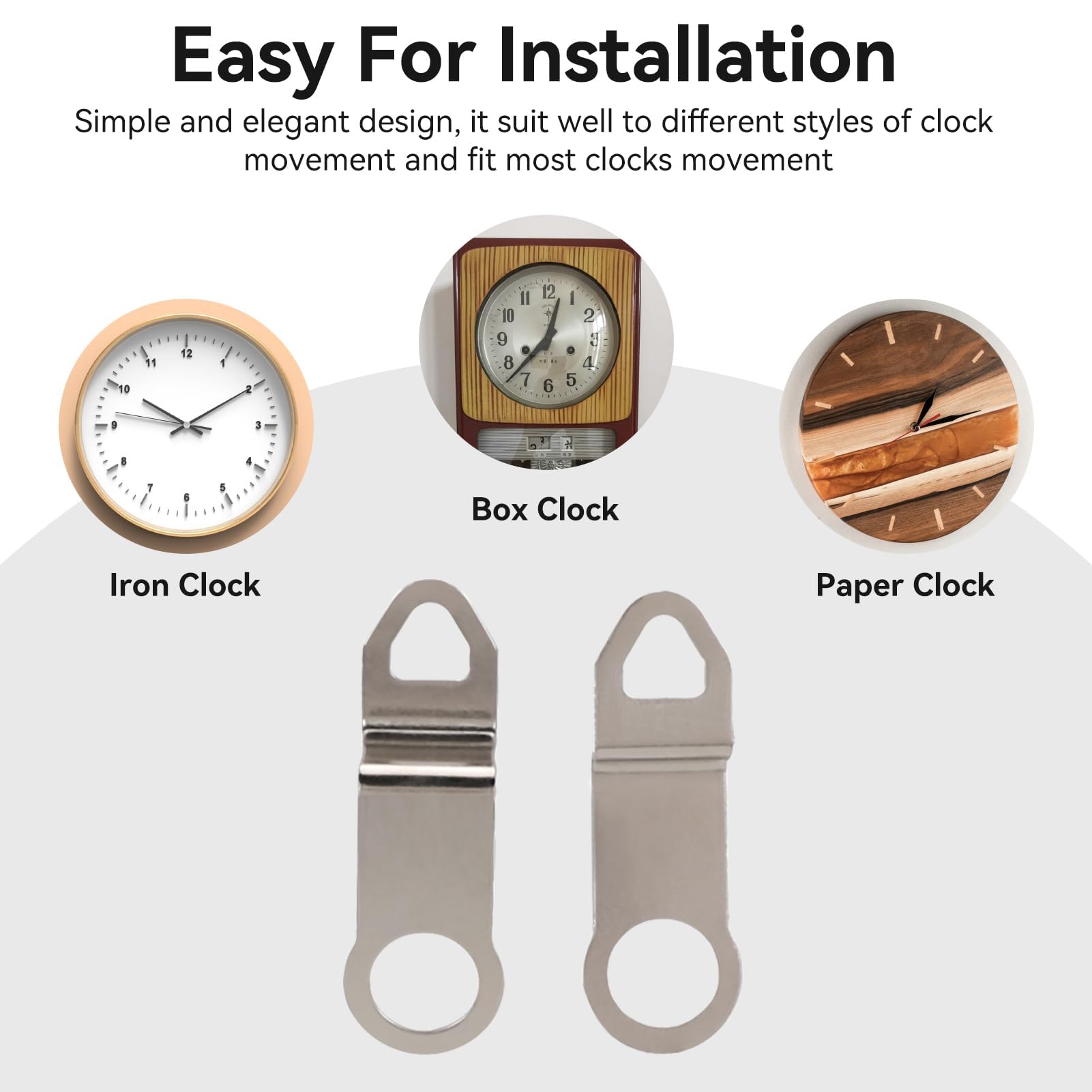 Remplacement Mouvement Horloge Mécanisme D'horloge à Quartz Silencieux - Avec Aiguilles Et Pendule | Pour Réparation Ou Création DIY Kit Réparation Horloge DIY