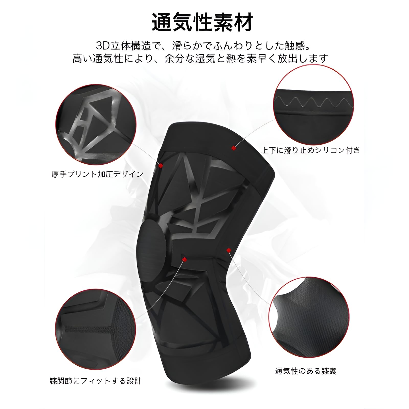 ✨️即購入OK✨️膝サポーター 2枚 ブラック XL スポーツ 両膝 黒 Amazon.co.jp: [AOKOWN]膝サポーター 1/2枚入り【柔道整復師推奨】膝
