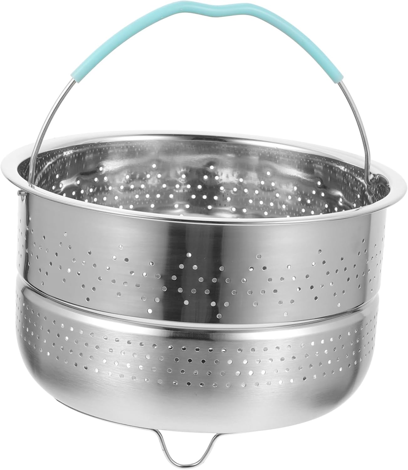 TIDTALEO Stainless Steel Rice Steamer Pot Steamer Stainless Steel Steamer Basket