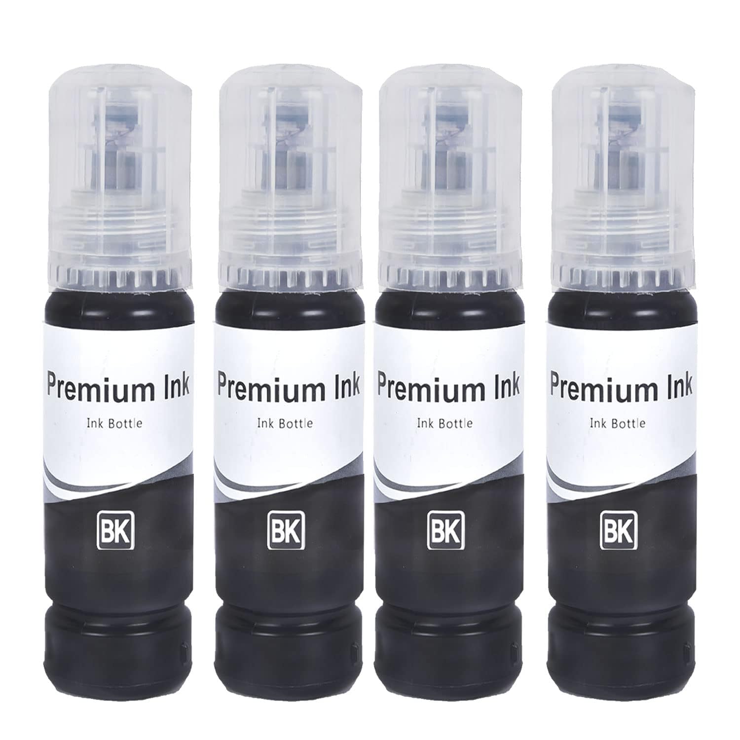 RC PRINT 003/001 Compatible Ink for Epson L3100, L3110, L3150, L5190, L1110, L4150, L6170, L4160, L6190, L6160 (Pack of 4 Black 70ML Each) (B0CN4NSXJH) Amazon Price History, Amazon Price Tracker