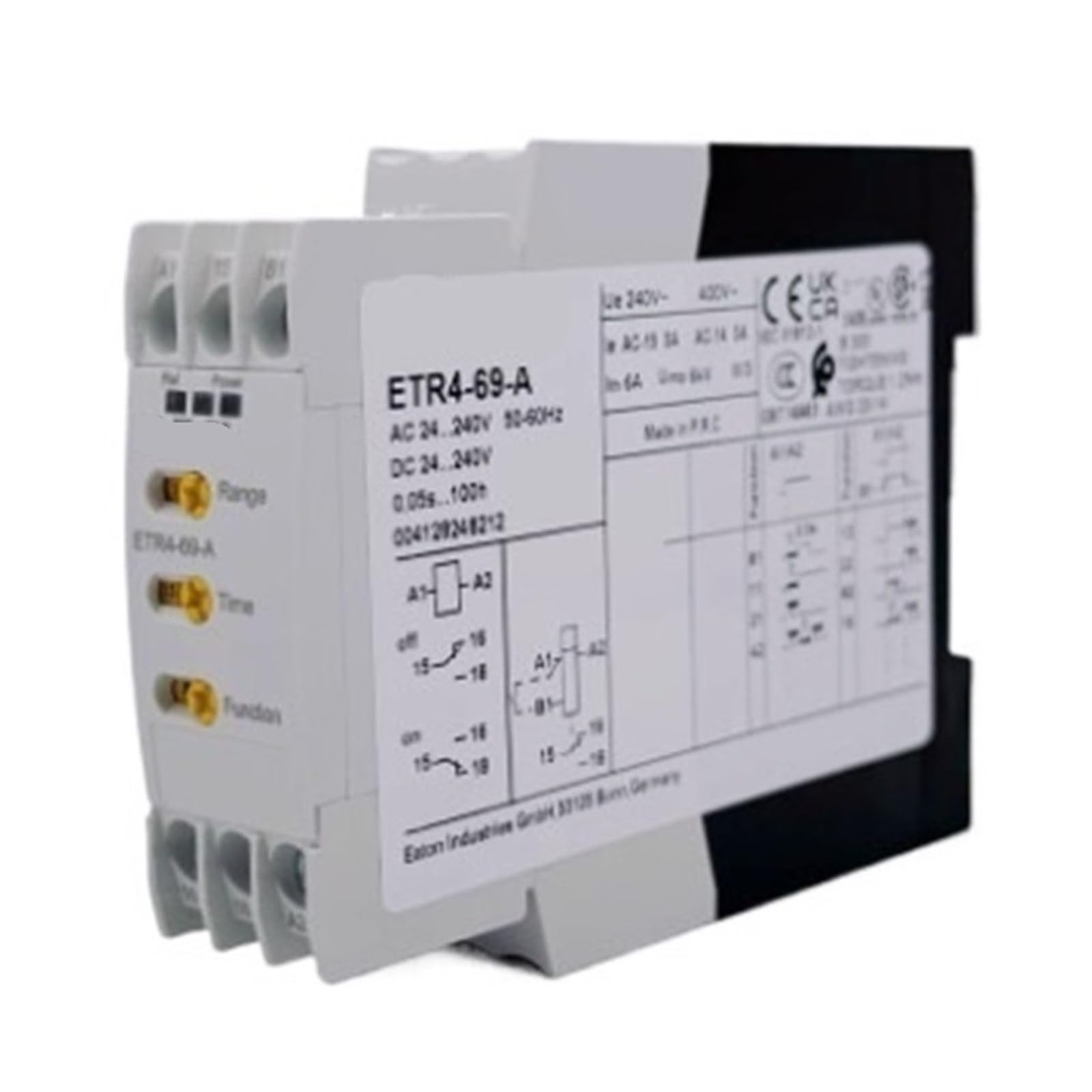 ZVQYSGIW 1pcs ETR4-69-A time relay