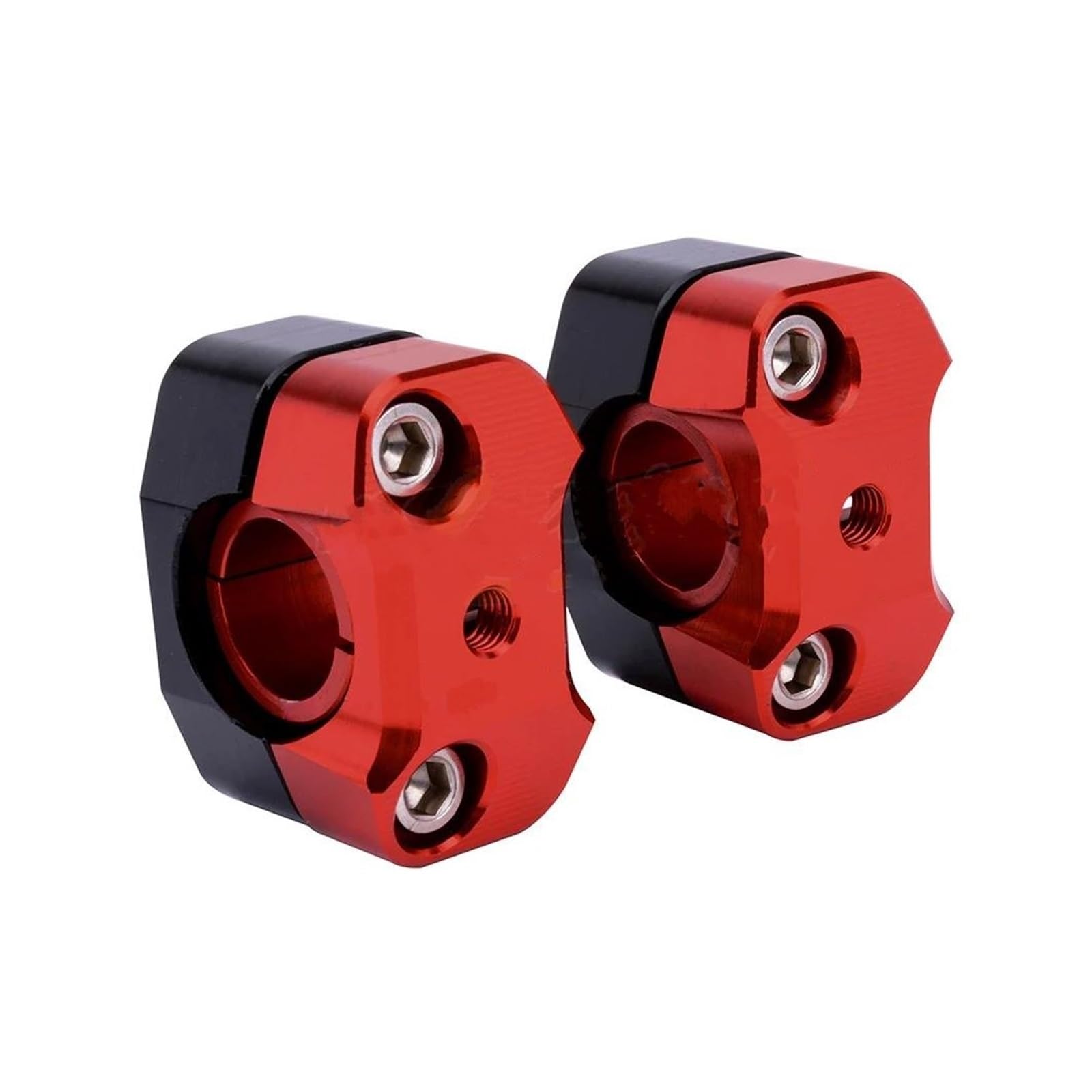 Lenker-Riser 22MM 28MM Universal Motorrad Klemme Lenker Riser Handle Fat Bar Mount CNC Für Suzuki Dirt Pit Bike Etc. Lenkerklemme