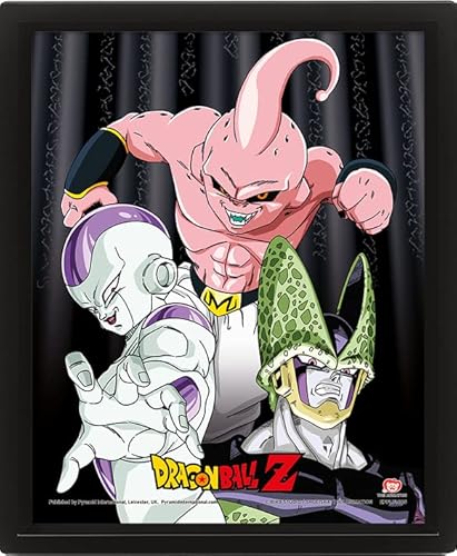 Mage World Exklusive - Dragonball Z - Villians - Image 3D - 26 x 25 cm Cover