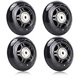 Caractéristiques du matériau : roues en caoutchouc polyuréthane très élastiques et résistantes à l'usure, 3 fois plus résistantes que les roues en polyuréthane, 10 fois plus élevées que les roues en plastique, bonne absorption des chocs, forte adhérence, ne glisse pas facilement, extrêmement silencieuses, bonnes performances de confort