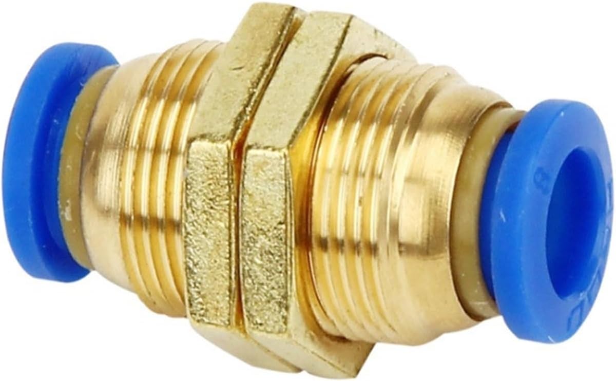1PCS PU/PY/PV/PK/PZA/PE/SA/HVFF Pneumatic Fitting Pipe Tube Air Quick Fittings 4mm 6mm 8mm 10mm 12mm 14mm Water Push In Hose Couping(PM,8mm)