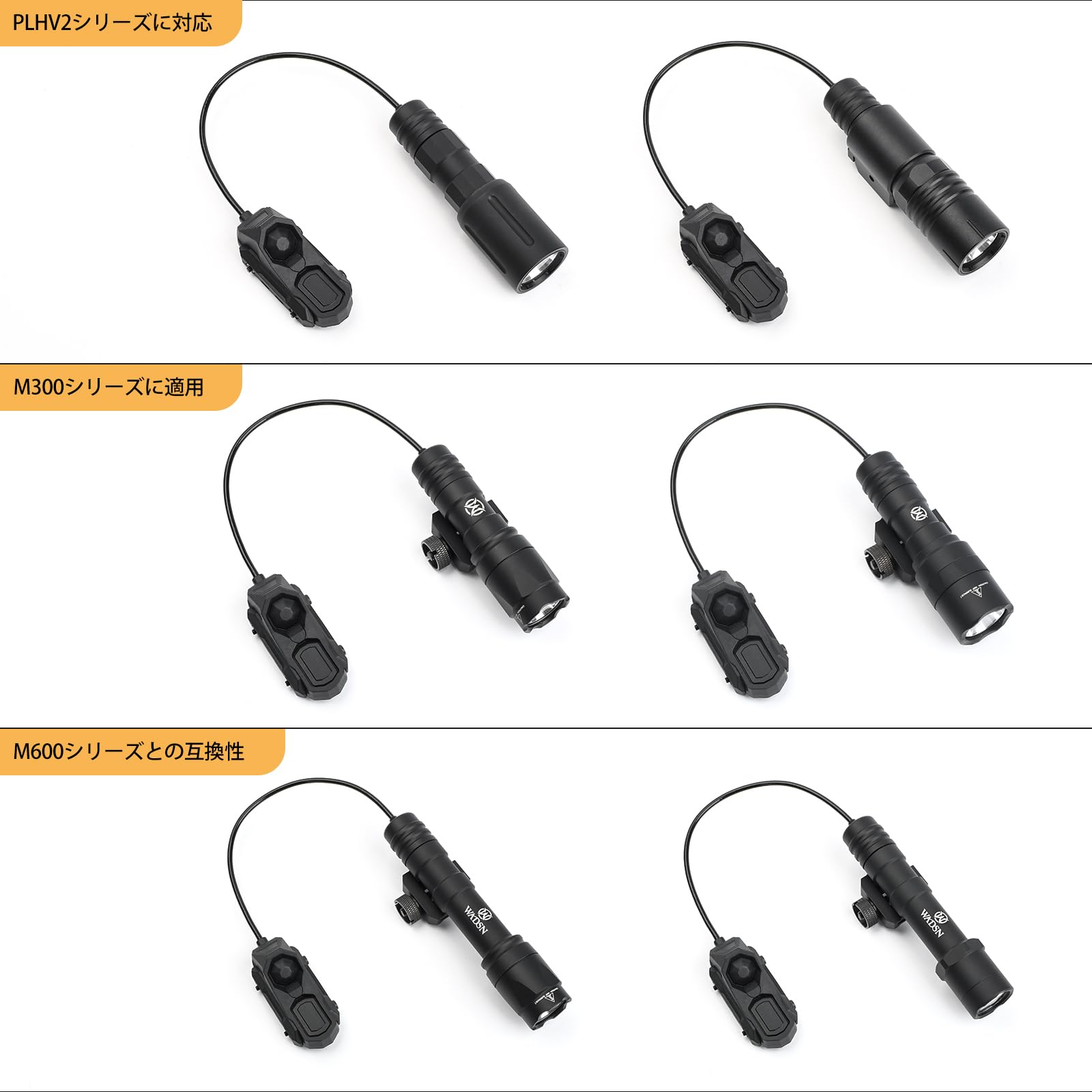 Amazon | QIRUIMY AXON タイプ SF リモートデュアル ボタン スイッチ