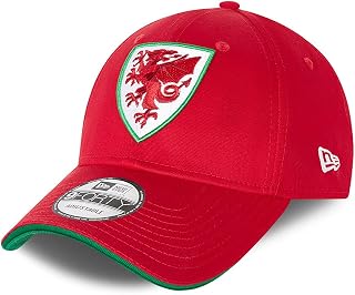 New Era 9FORTY Football Association of Wales Baseball Cap - Core - Scarlet-Green