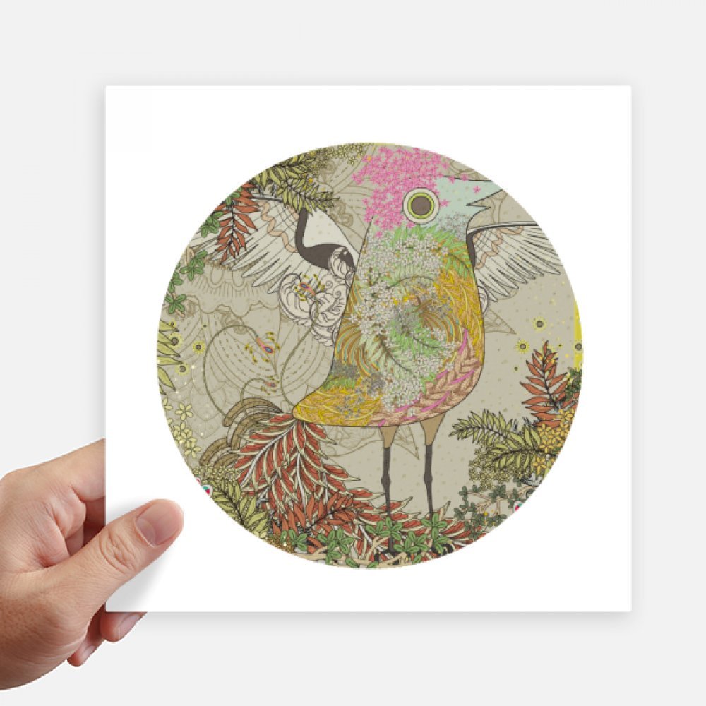 Stickers Ukiyo-E Fleur Oiseau : évadez-vous au Japon avec cette décoration mur et bagage