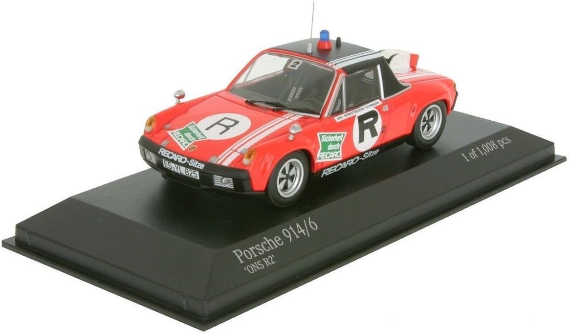 Miniature Minichamps 1/43 – Porsche 914/6 ‘ONS R2’ 1974 – Collection Neuve