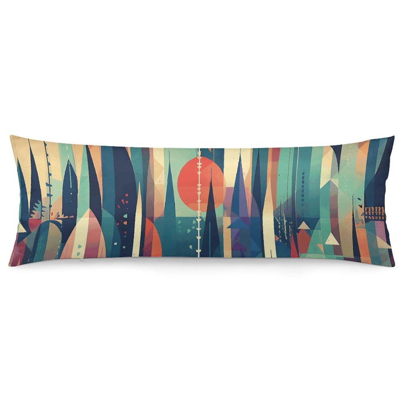 Housse de coussin rectangulaire douce pour soulager le dos sur le canapé