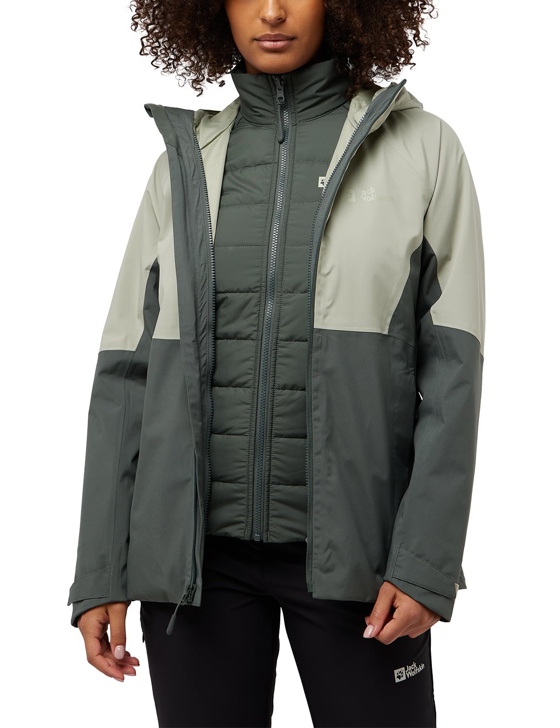 Jack Wolfskin Glaabach 3In1 Jkt W, Kurtka outdoorowa Kobiety