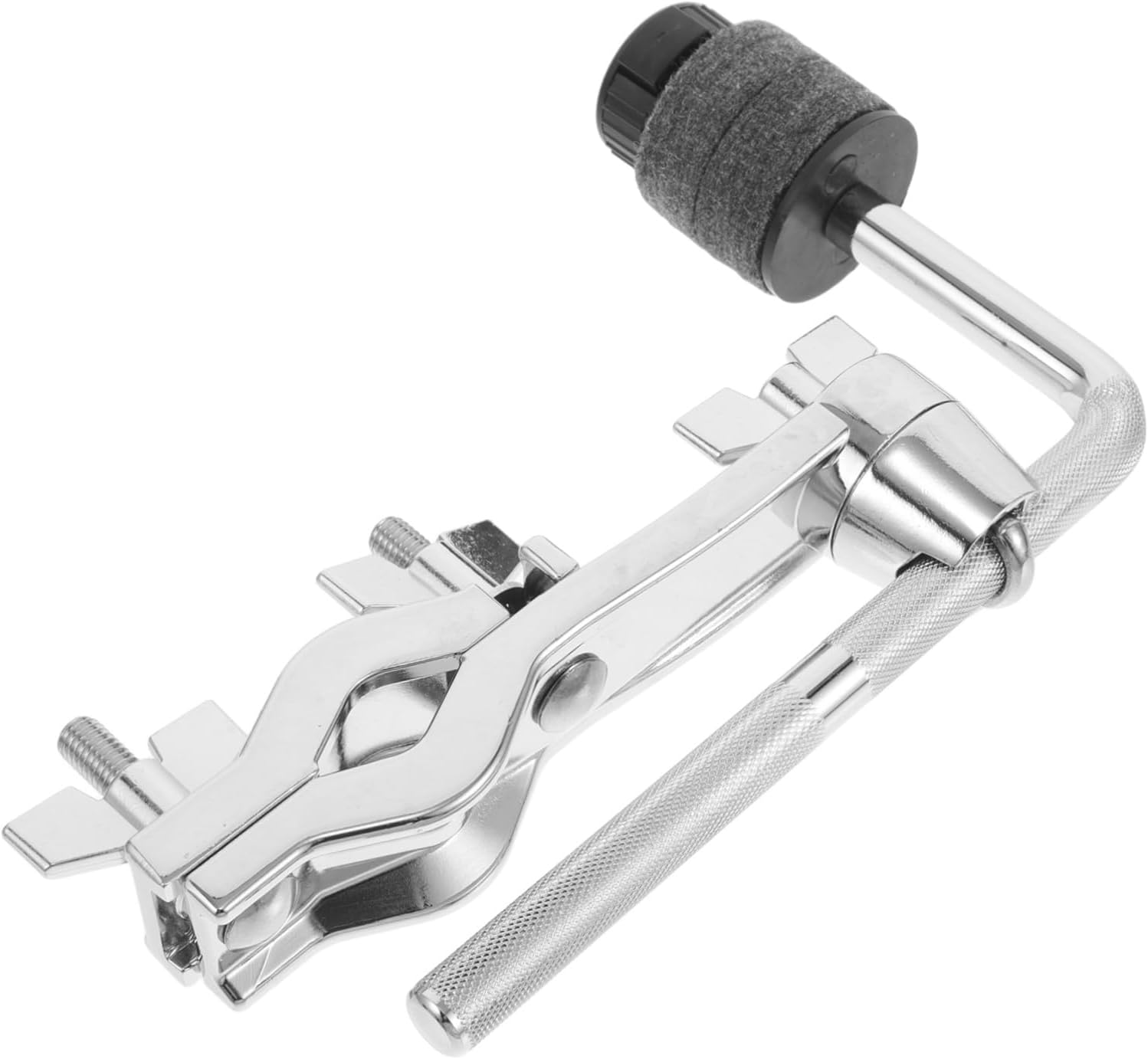 SUPVOX Drum Set Mounting Clamp Adjustable Cymbal Expansion Arm Holder for Jazz Drums and Percussion Instruments for Enhanced Performance