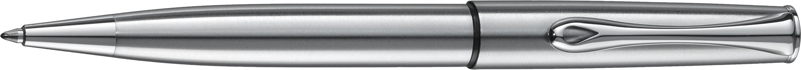 DIPLOMAT - Kugelschreiber Esteem Matt Chrom easyFlow - Schick und elegant - 5-Jahre-Garantie - Matt verchromt