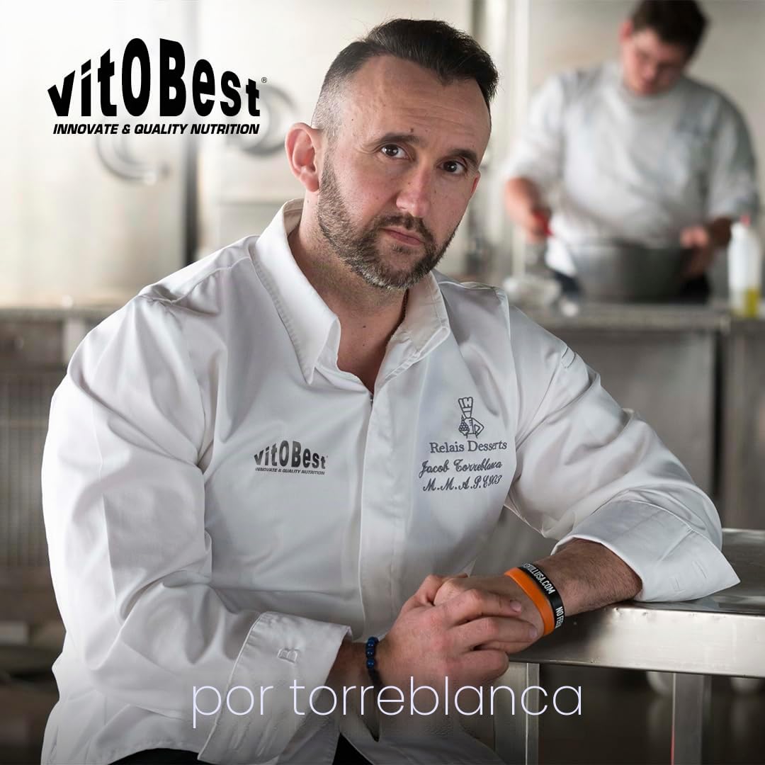 VITOBEST | Barritas Whey Protein Bar (by Torreblanca) | Contribuye a aumentar y conservar la masa muscula. Proteína WPC 80 | Sabor Avellana, Chocolate con leche - 20 barritas x (50 g)