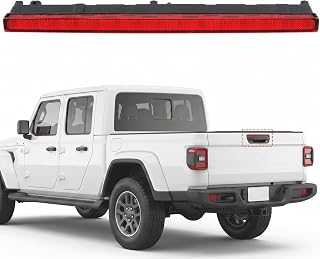 3rd Brake Light Compatible with Jeep Gladiator 2020 2021 2022 2023 2024 2025 923-297 Third Brake Light 68338388AC Center High Mount Stop Light