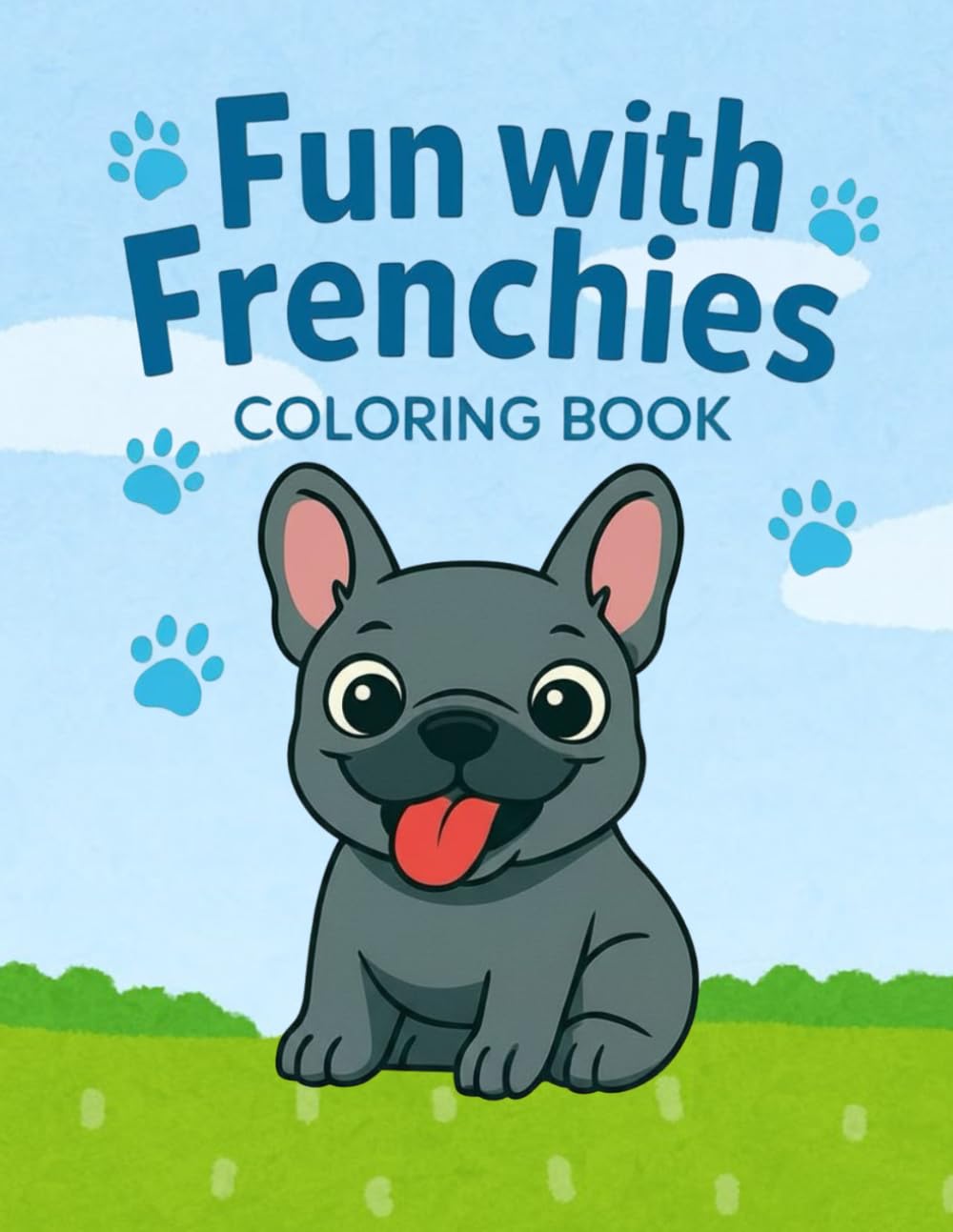 Fun with Frenchies: Coloring Book