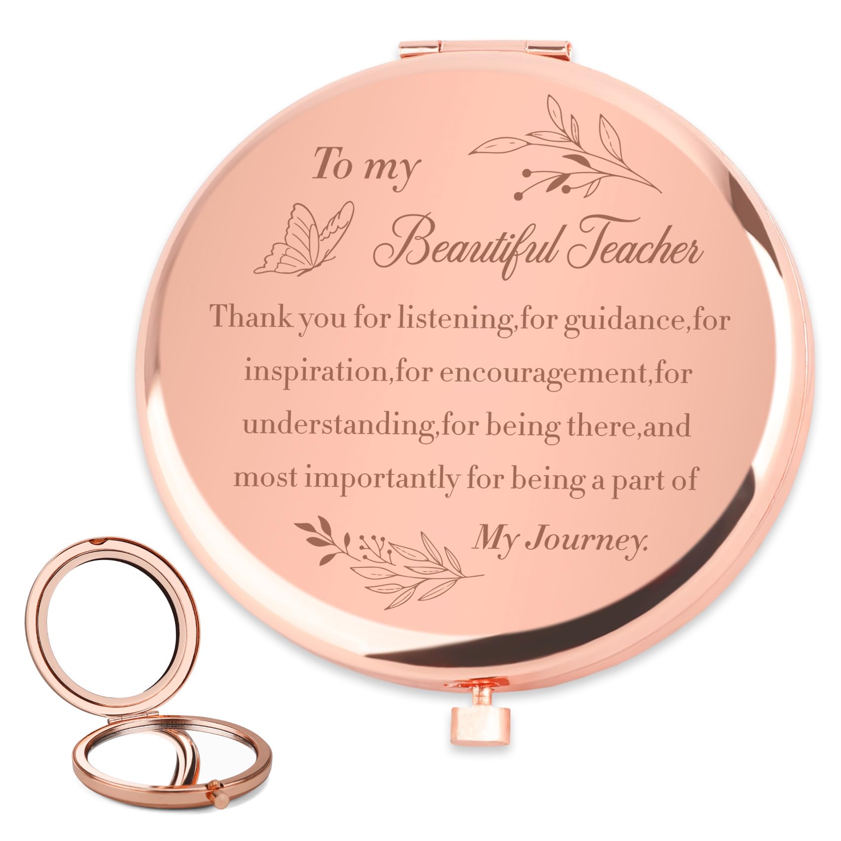 Thank You Teacher Gifts Gifts For Teachers Gift Teacher Teacher Gifts For Women Makeup Mirrors Best Teacher Gifts Nursery Teacher Thank You Gifts Chemistry Teacher Gifts Maths Teacher Gifts — image 1