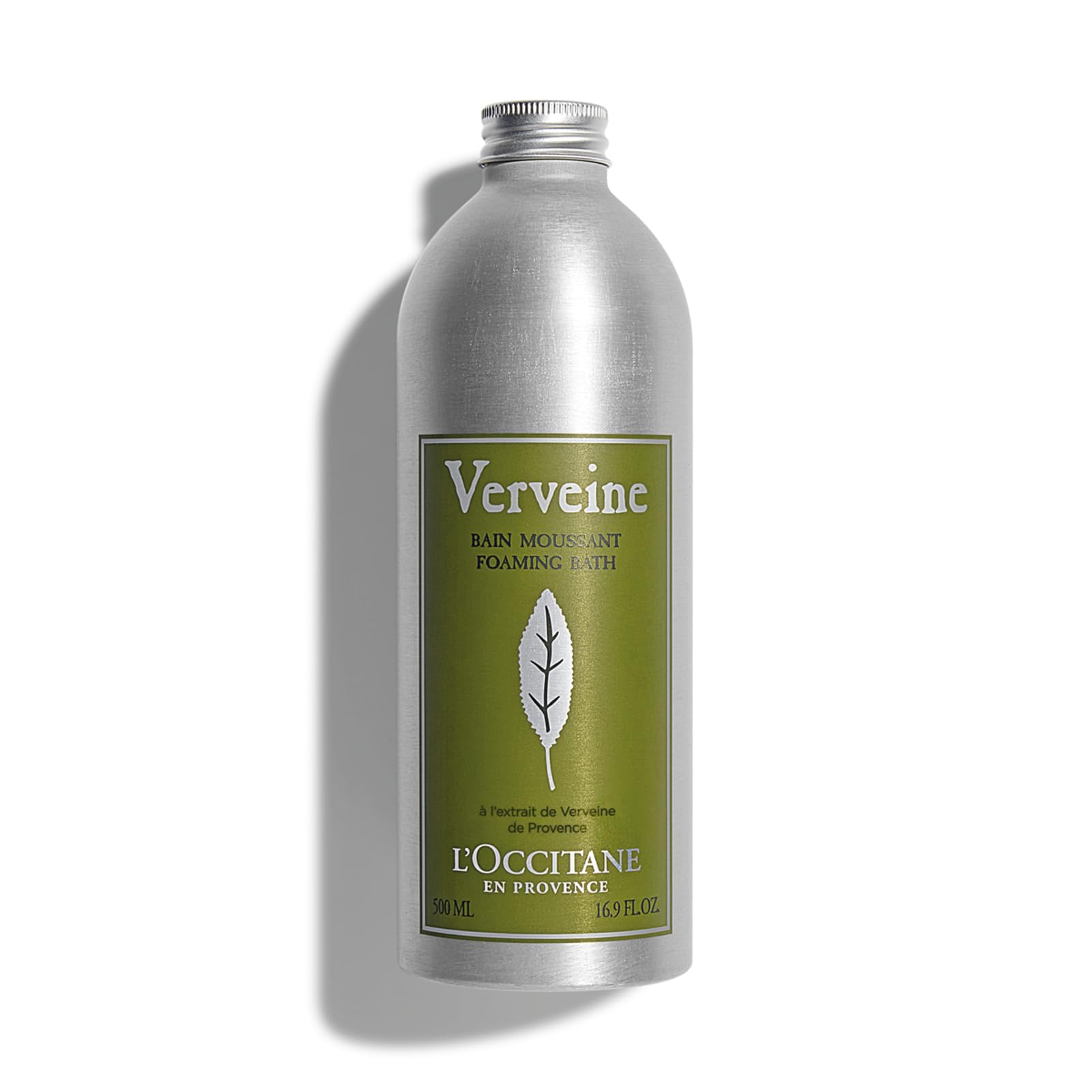 Verbena Foaming Bath 500ml, Refreshing Aromatic Bubble Bath with Organic Verbena Extract for Uplifted, Soft Skin, Luxury & Clean Beauty Body Care for All Skin Types