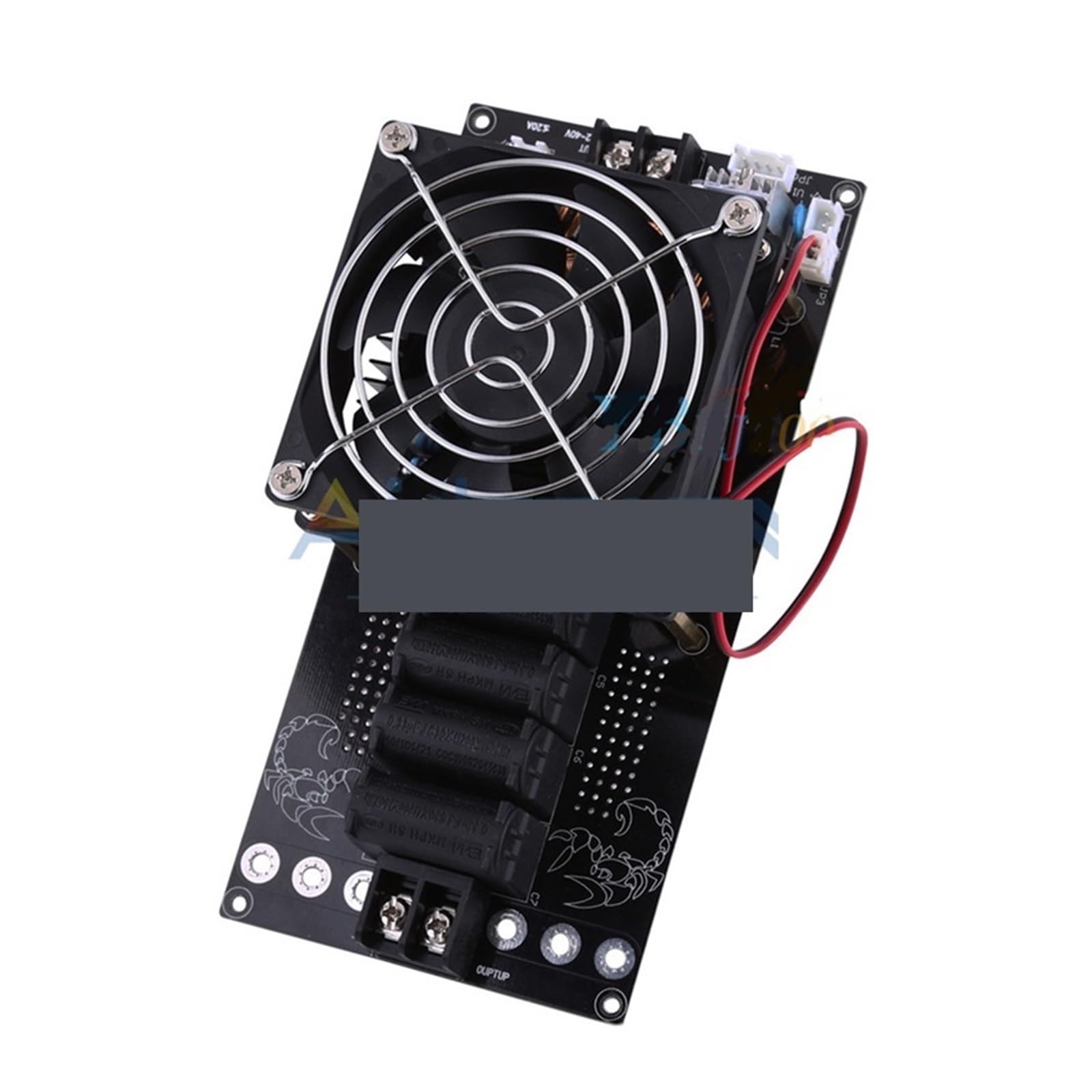 Panneau de chauffage à Induction à bobine ZVS 12V-36V 1000W 20a, Module de bricolage, carte PCB, pilote Flyback, chauffage avec ventilateur de refroidissement Équipement de chauffage par induction hau